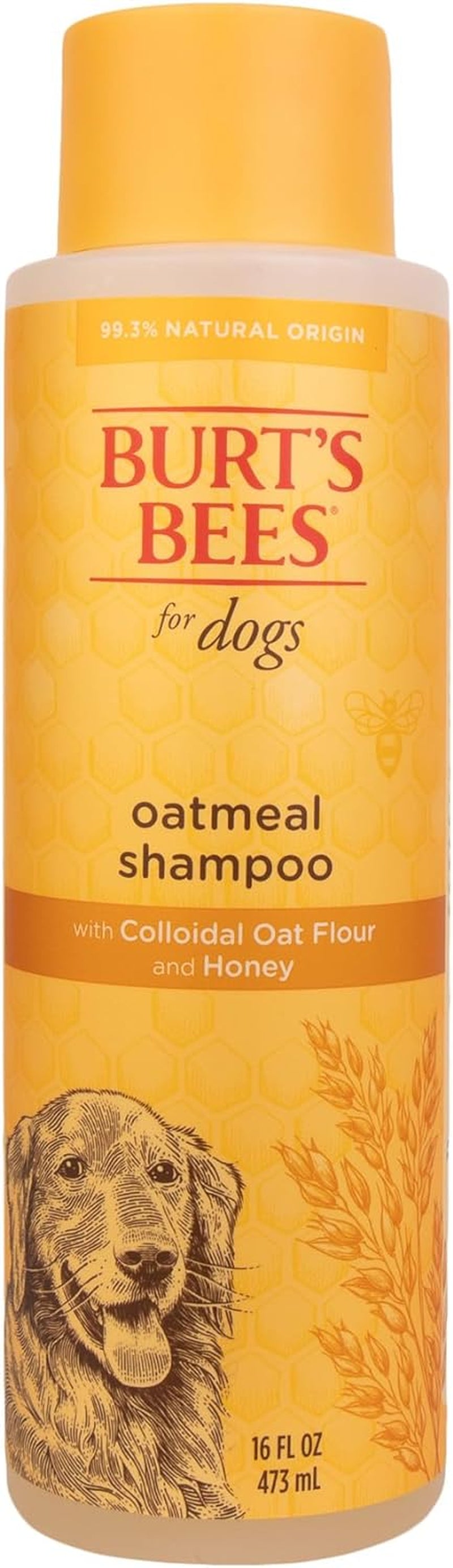 Natural Oatmeal Shampoo with Colloidal Oat Flour and Honey | Oatmeal Dog Shampoo, 1 Gallon | Cruelty Free, Sulfate & Paraben Free, Soothing Dog Shampoo for All Dogs,Beige