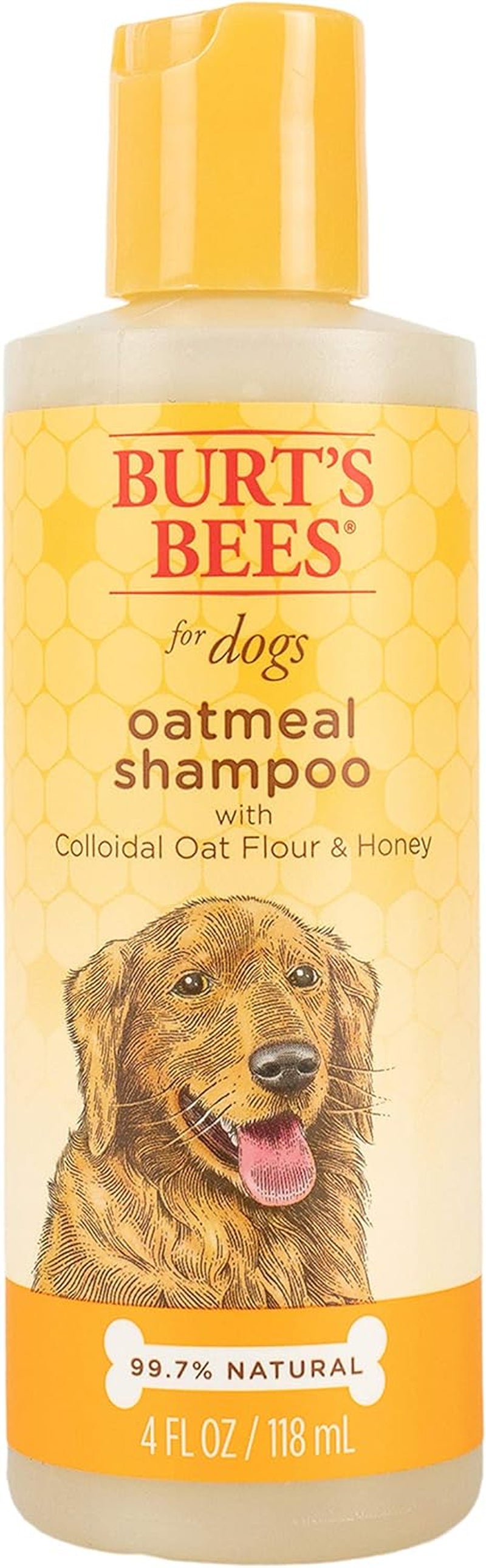 Natural Oatmeal Shampoo with Colloidal Oat Flour and Honey | Oatmeal Dog Shampoo, 1 Gallon | Cruelty Free, Sulfate & Paraben Free, Soothing Dog Shampoo for All Dogs,Beige