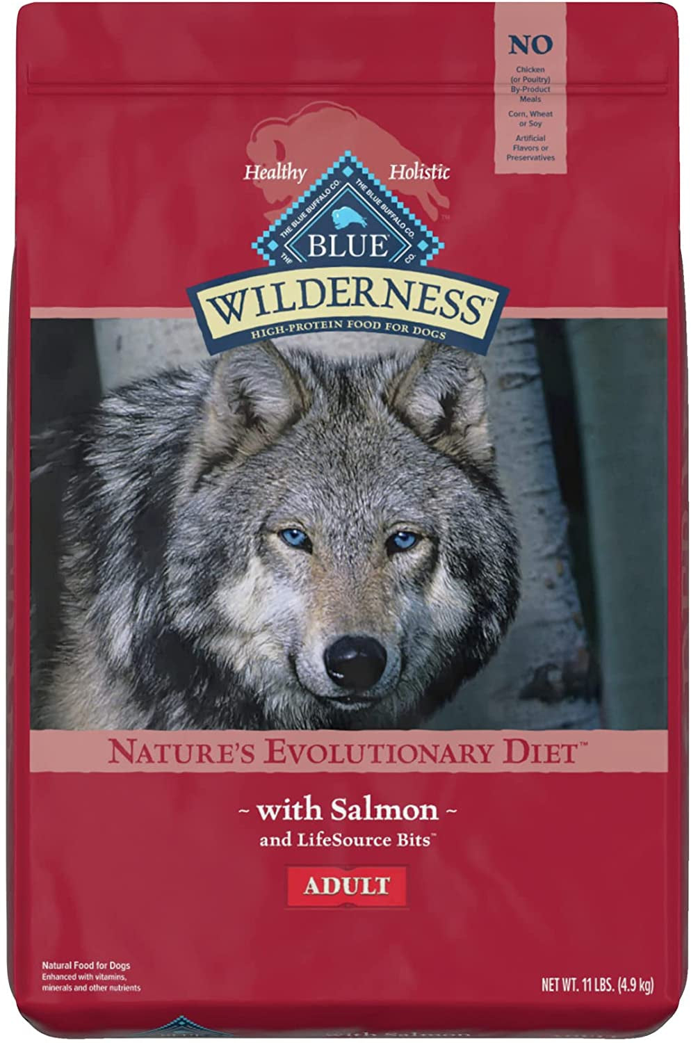 Blue Buffalo Wilderness High Protein, Natural Adult Dry Dog Food.