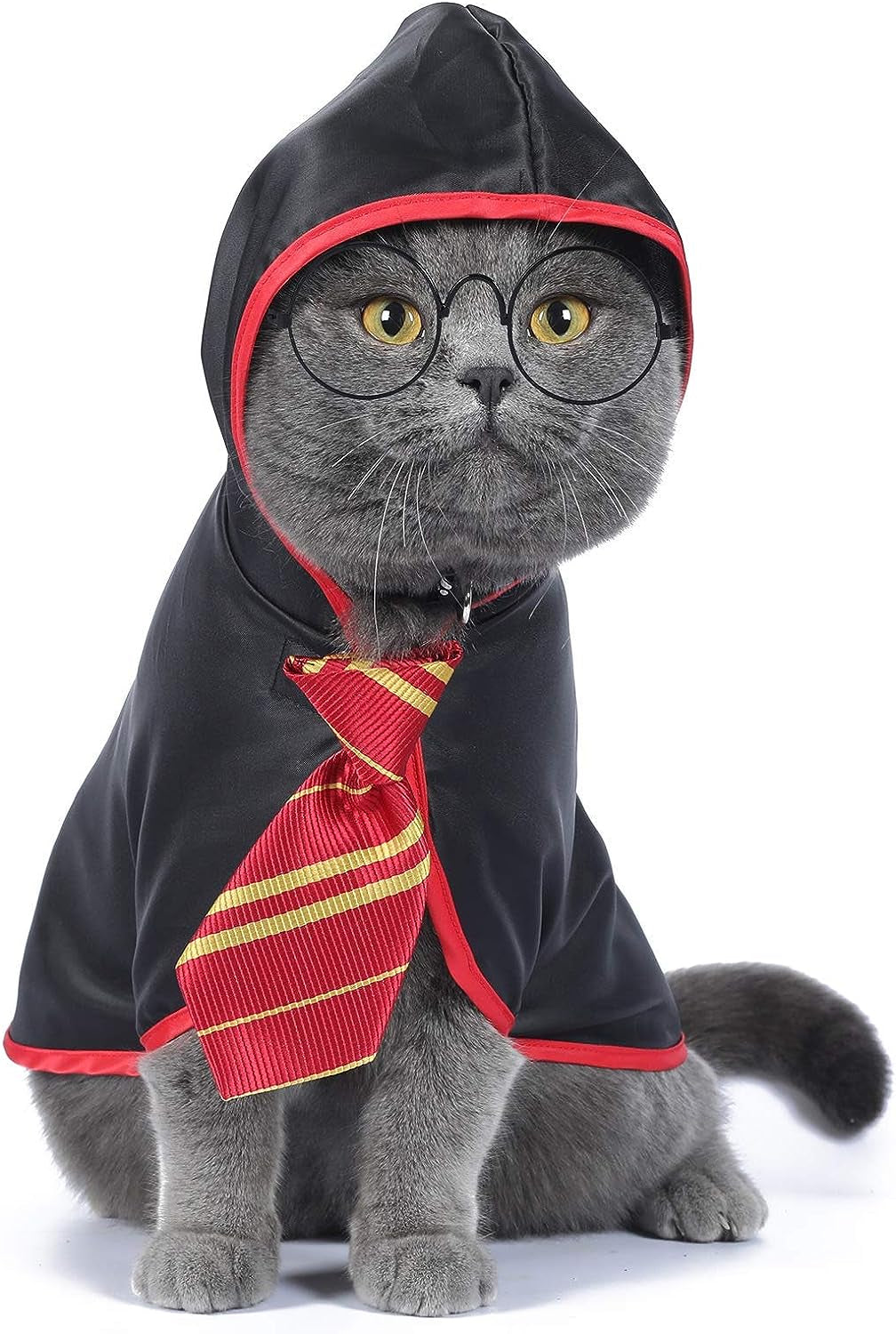 Cat Halloween Costume Funny Pet Clothes Kitten Costumes Small Dog Accessories Outfits